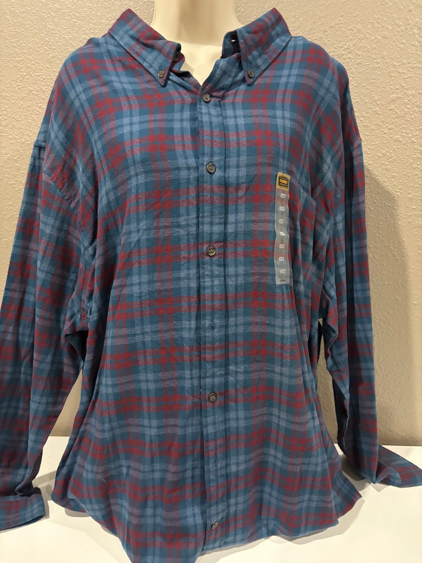 Minnesota Twins Flannel 3X long