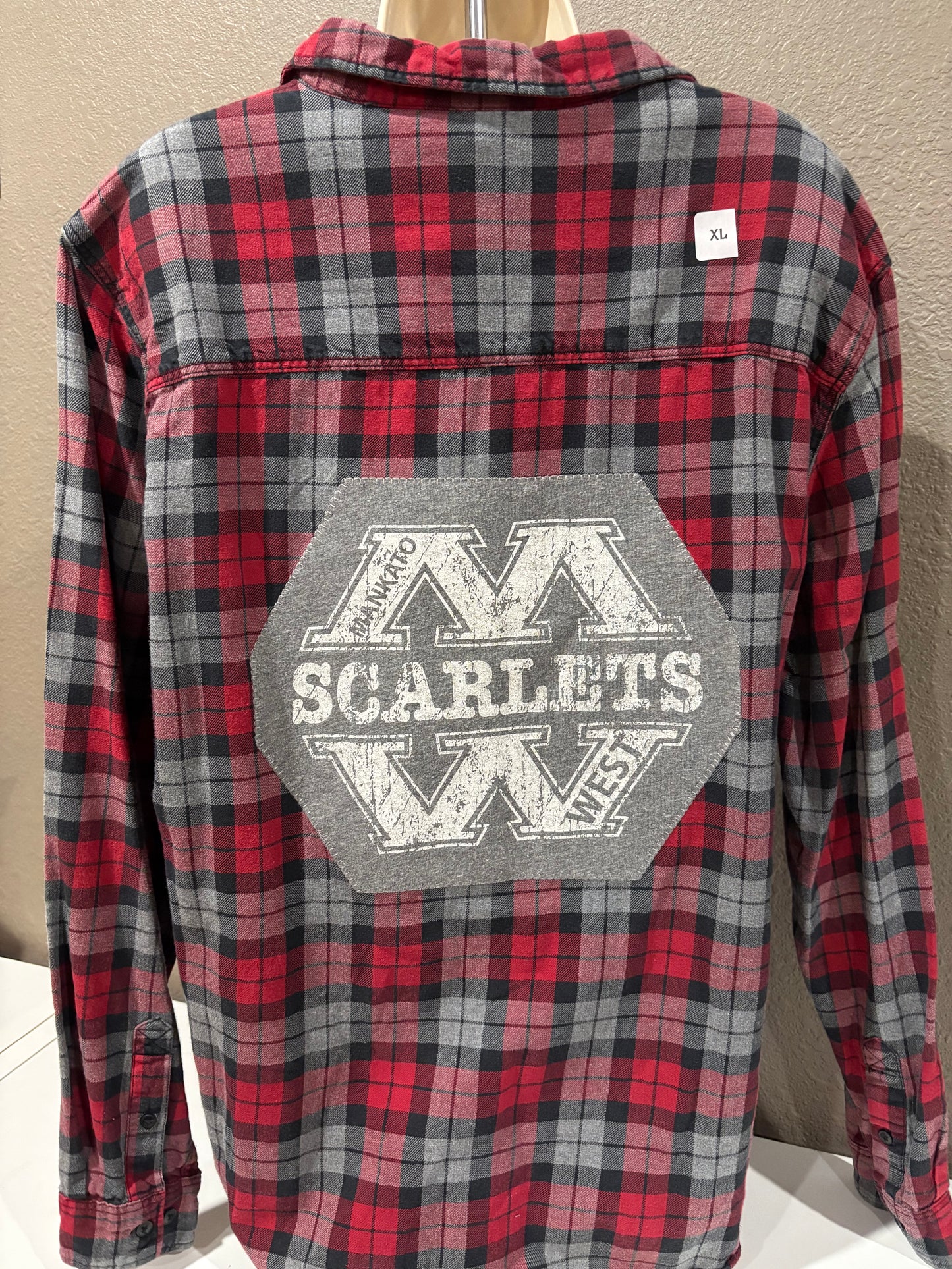 Mankato West Scarlets Flannel grey XL