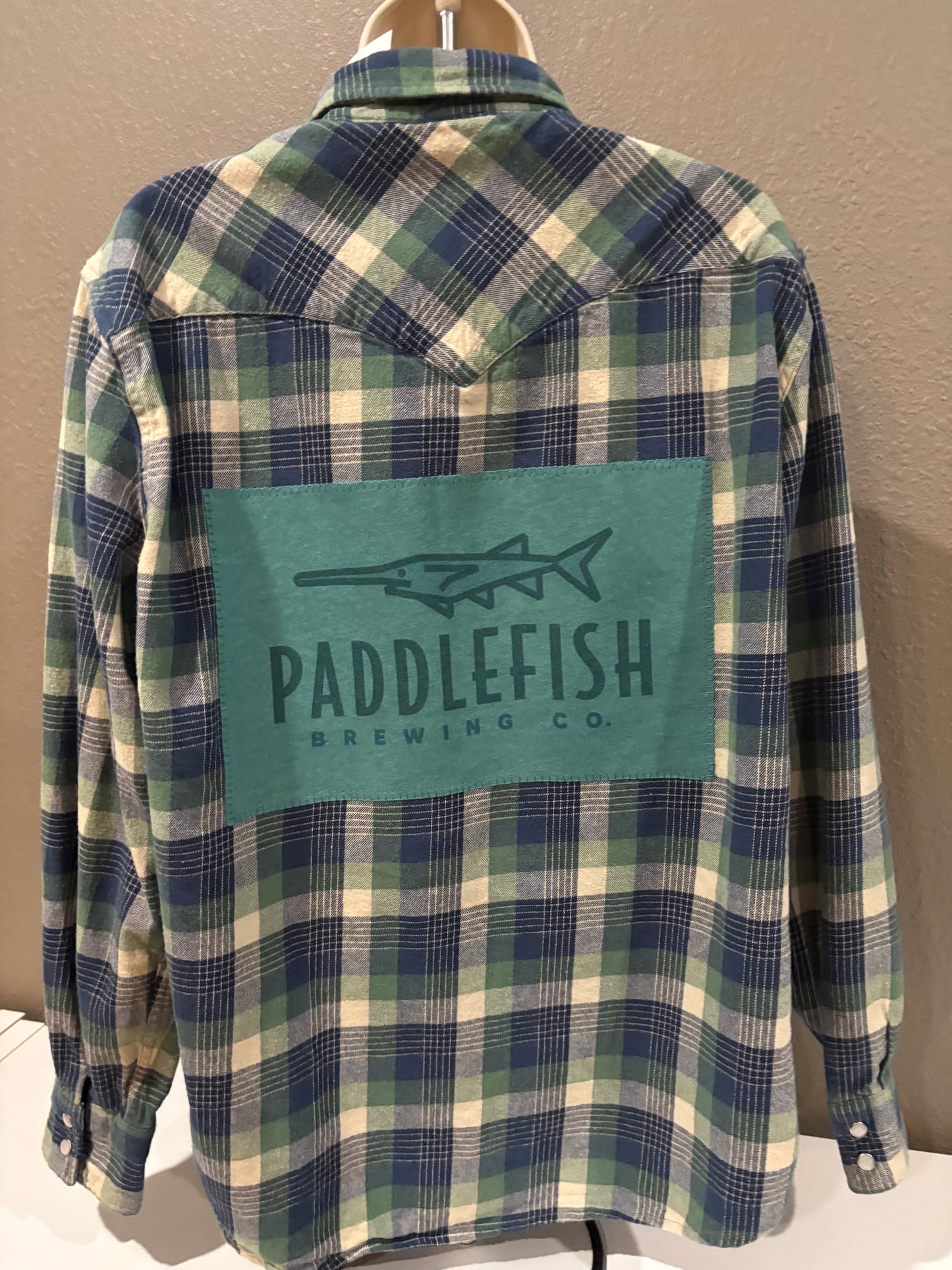 Paddlefish Flannel Large