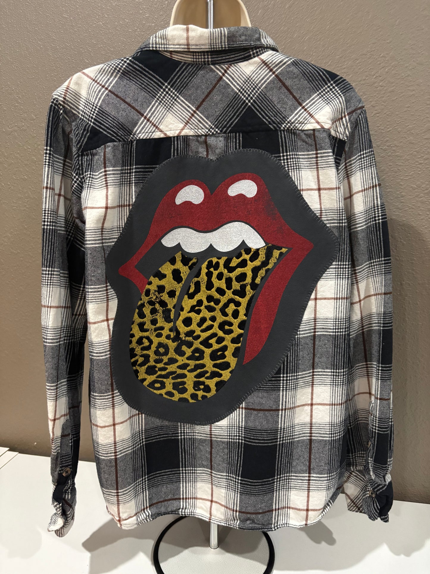 Rolling Stones animal print large