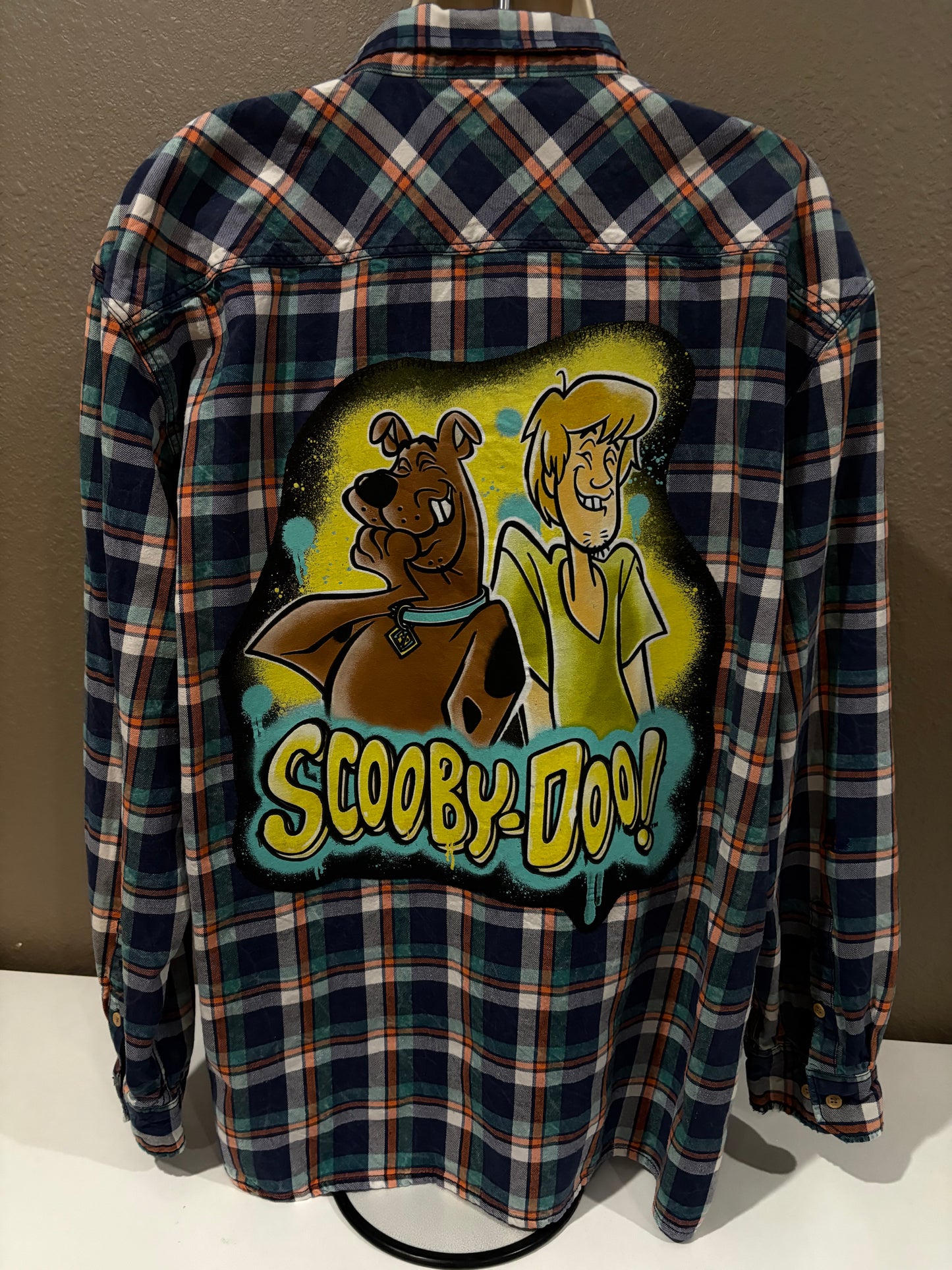 Scooby Doo Flannel XL