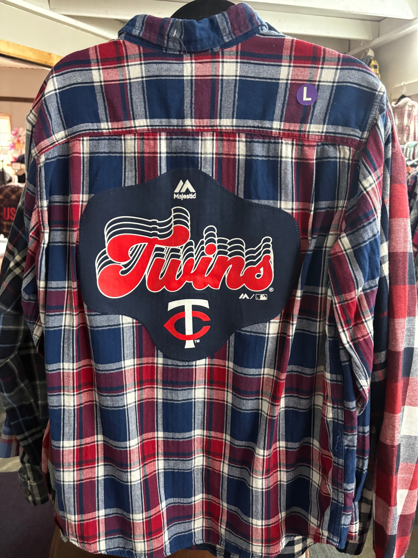 MN Twins Flannel Large