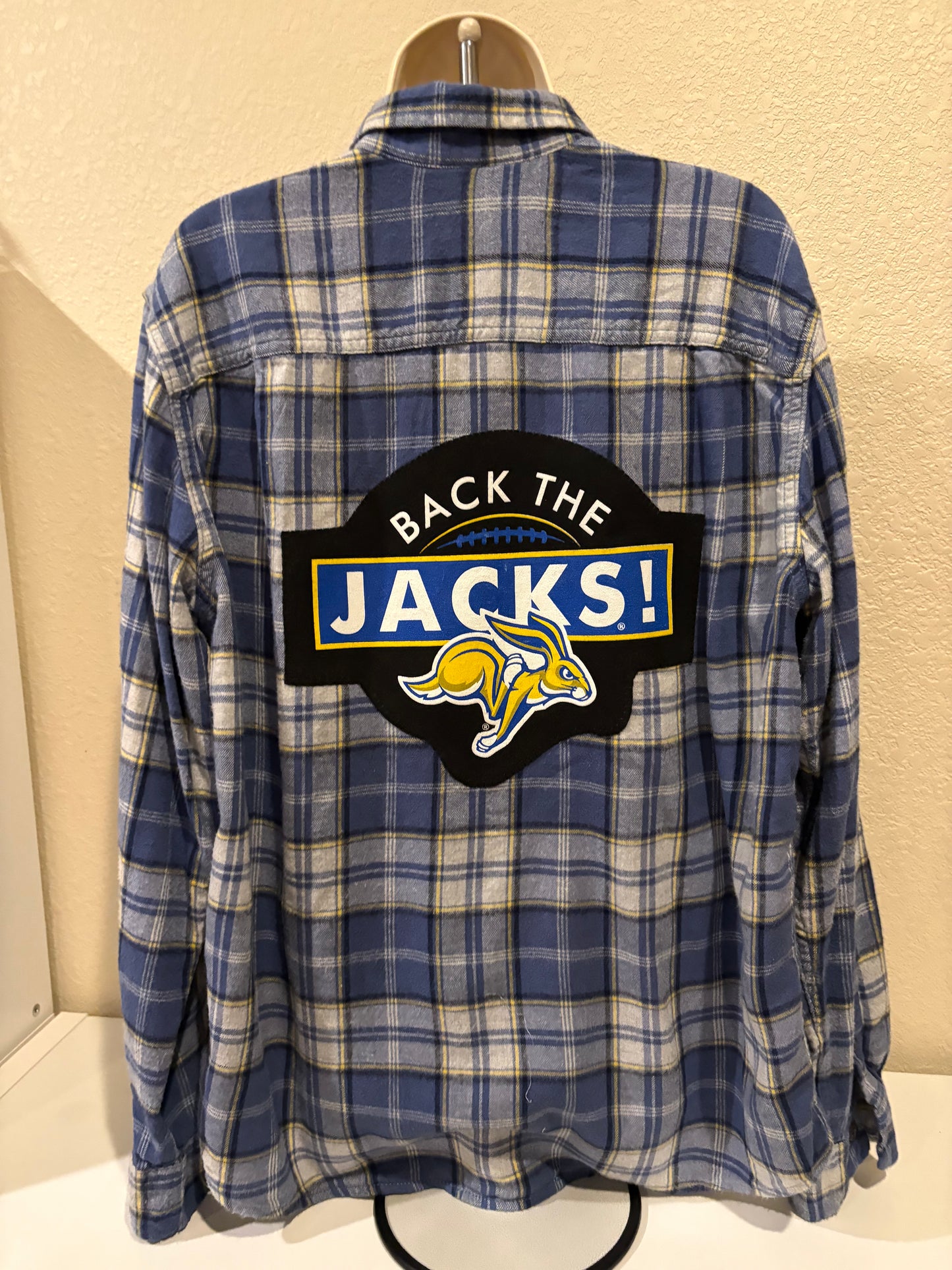 SDSU Back the Jacks Flannel Large