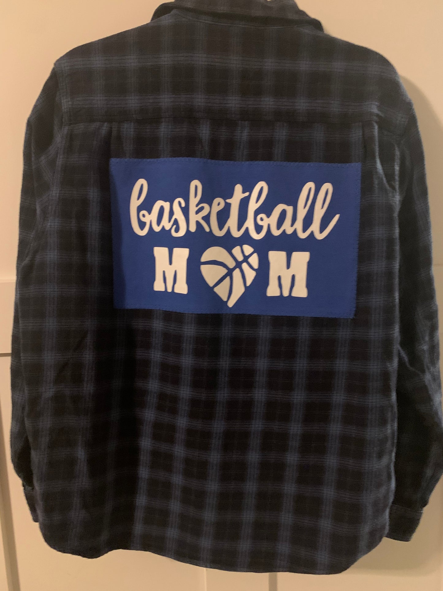 Vintage Flannel - Basketball Mom