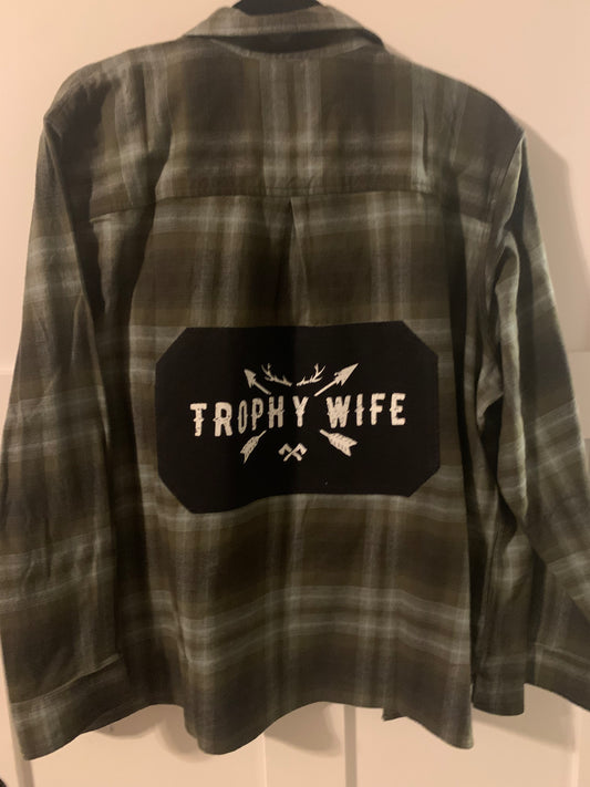 Women's Vintage Flannel - Trophy Wife