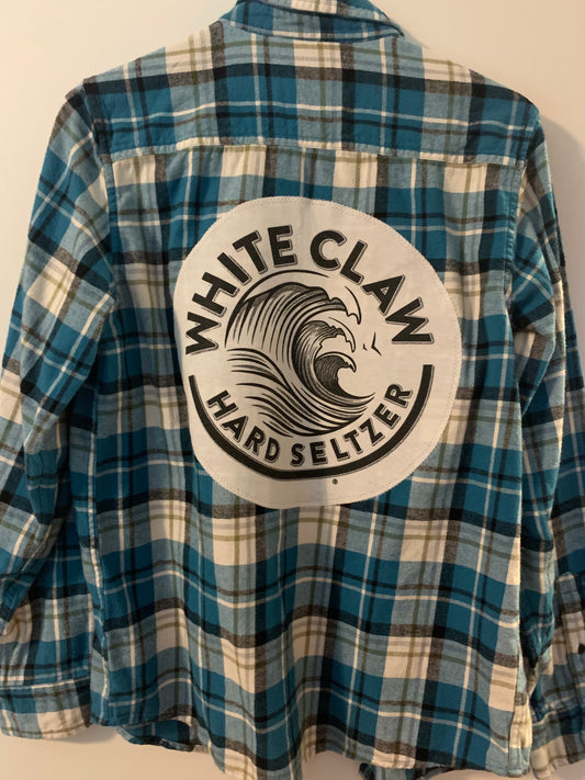 Vintage Flannel - White Claw