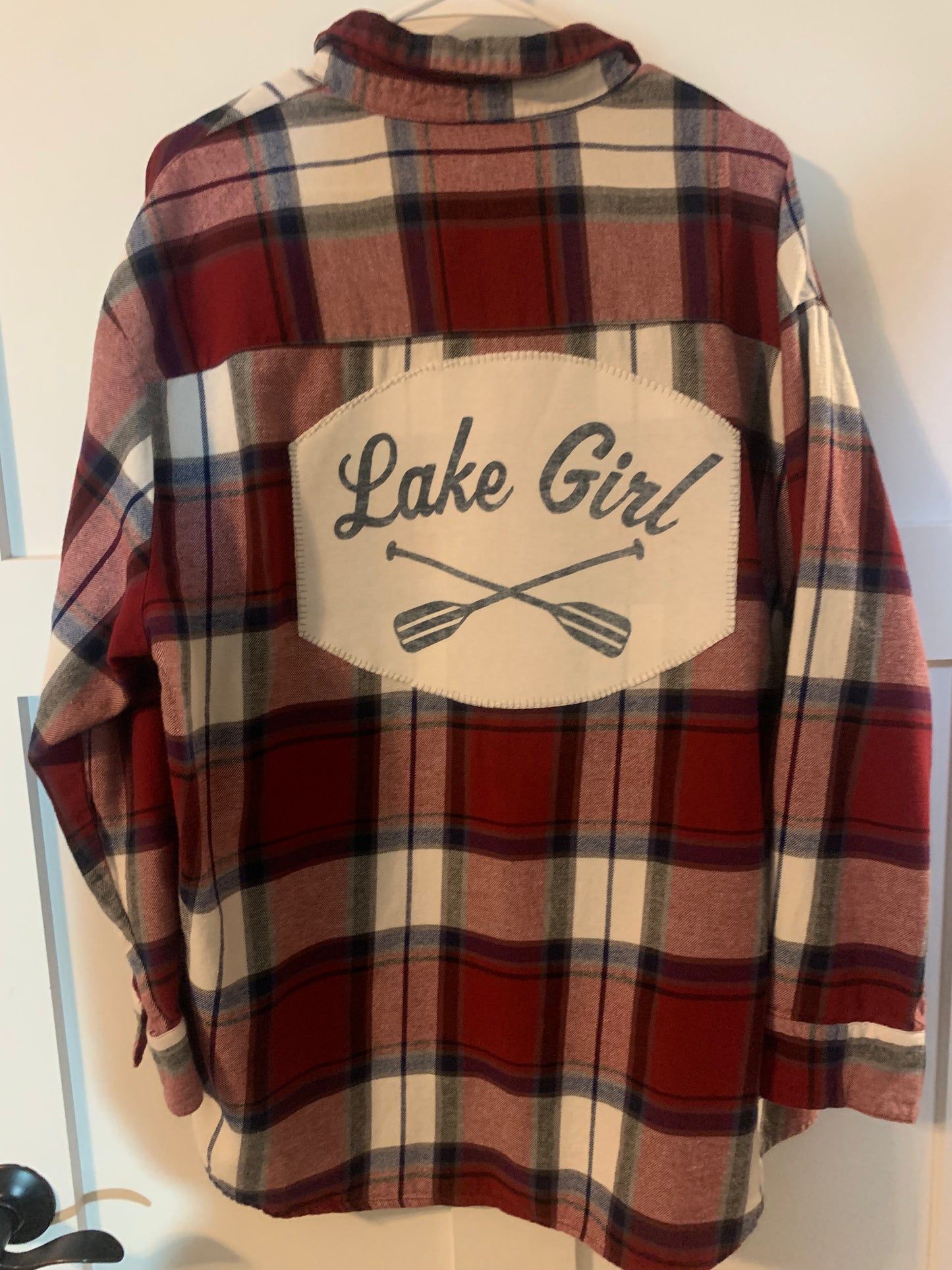 Women's Vintage Flannel - Lake Girl