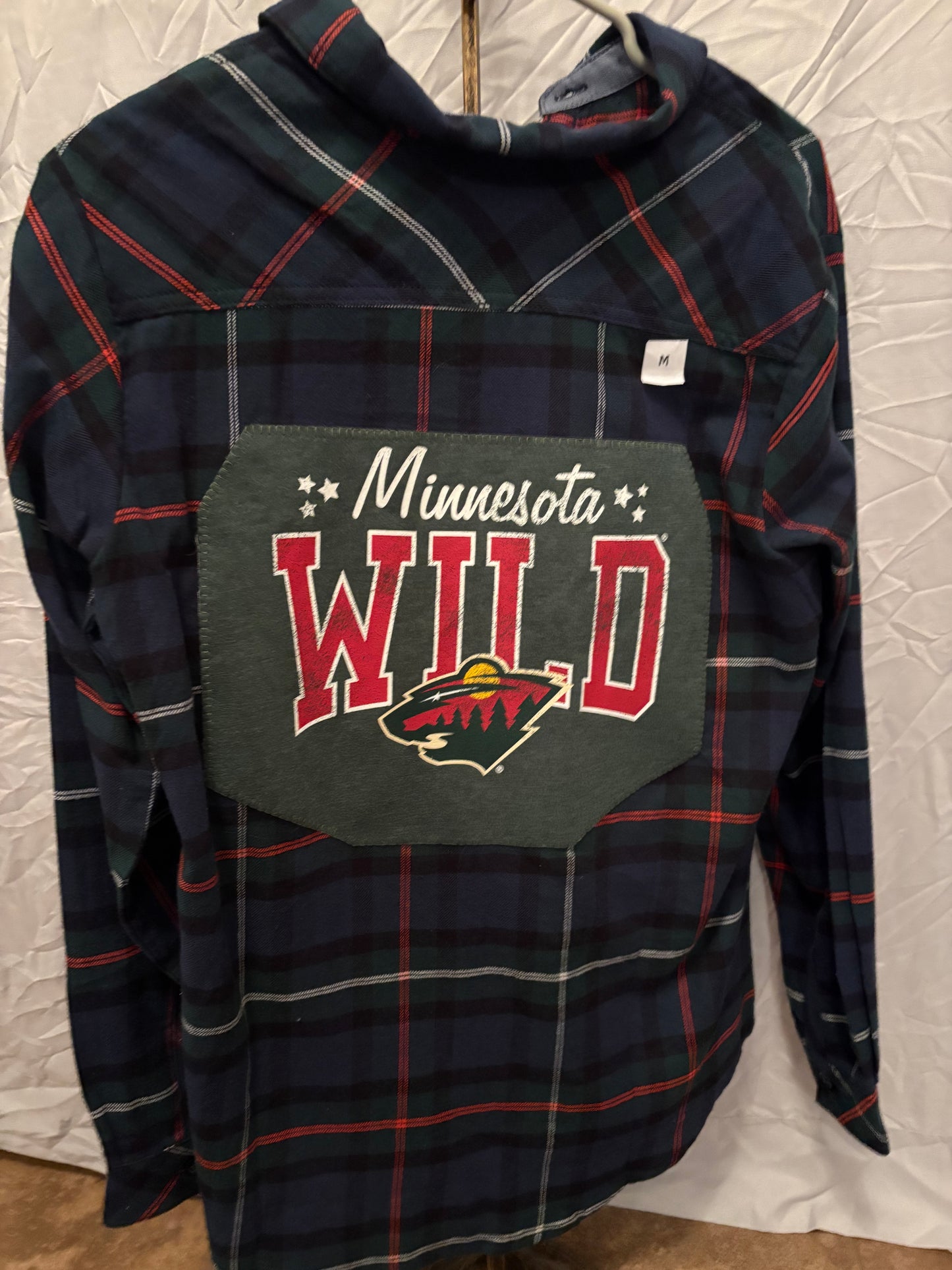 Minnesota Wild Flannel medium