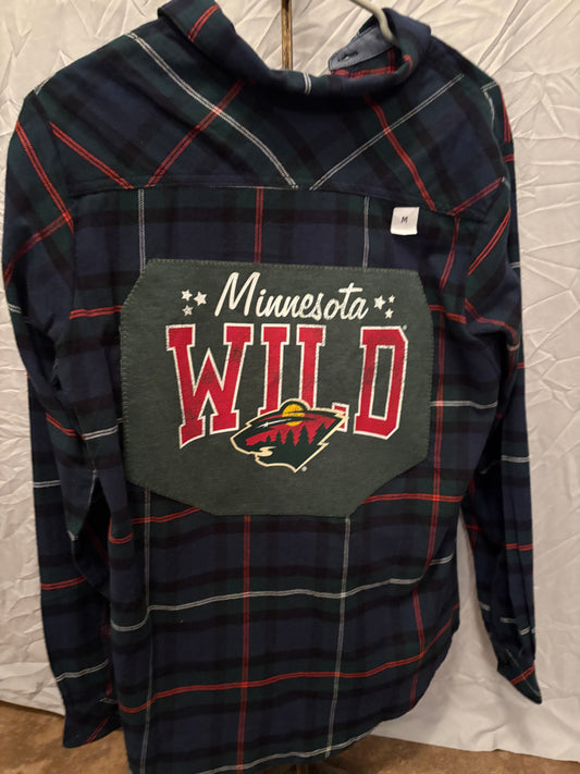 Minnesota Wild Flannel medium
