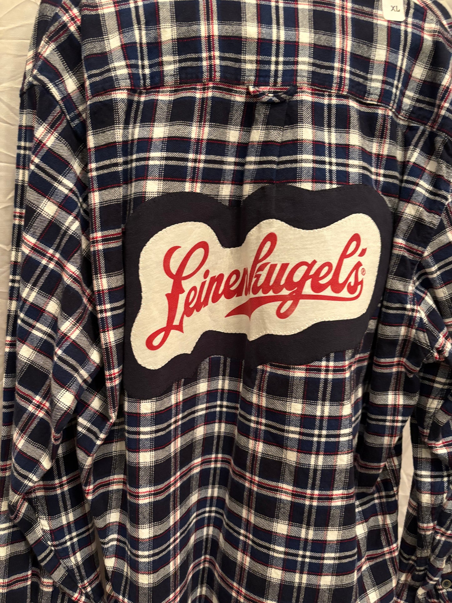 Leinie's Flannel Blue XL