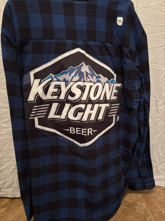 Keystone Light Flannel 2X