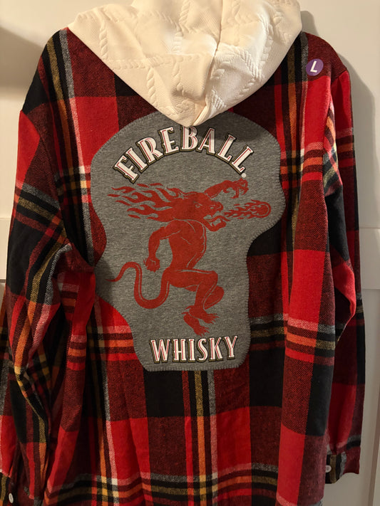 Fireball Flannel Large