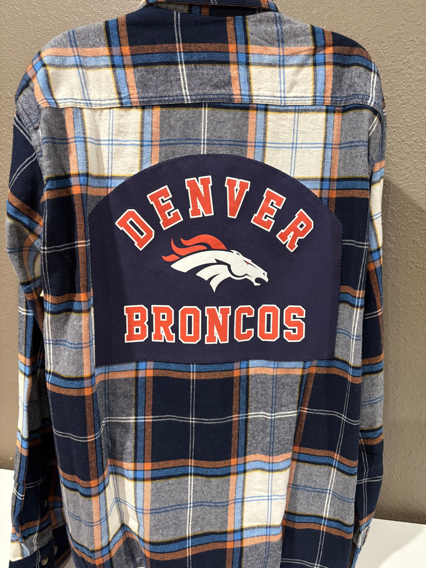 Denver Broncos Flannel XL
