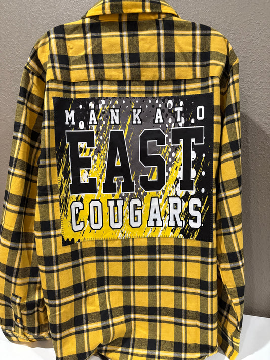 Mankato East Cougars Flannel XL