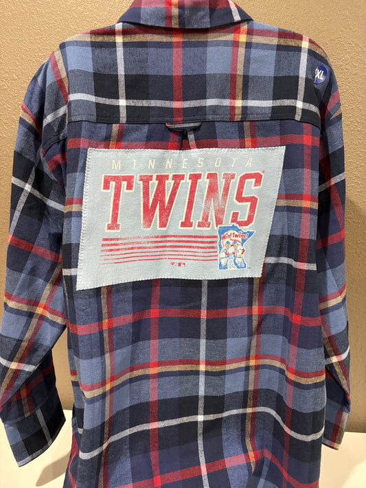 Minnesota Twins Flannel XL