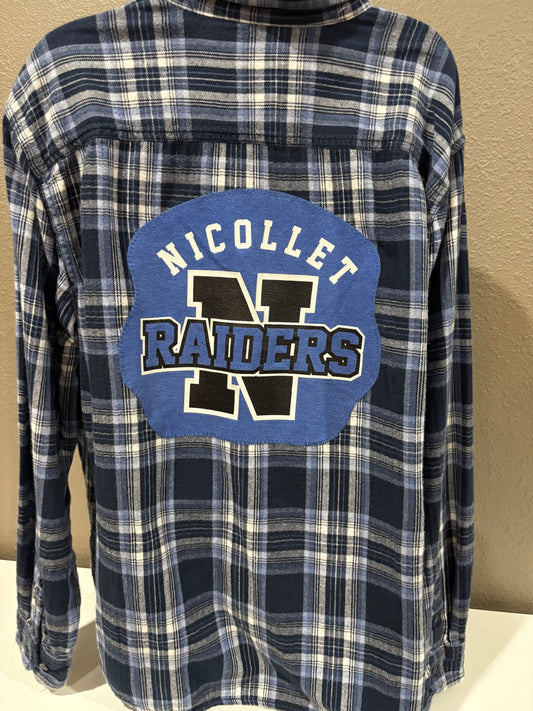 Nicollet Raiders Flannel XL