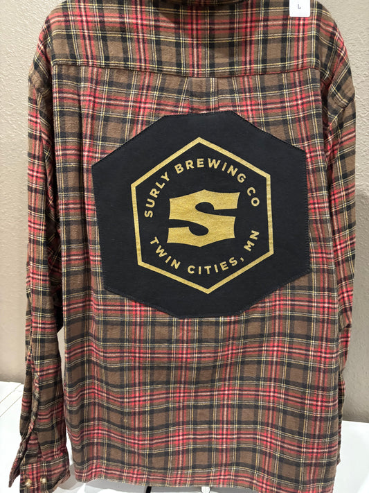 Surly Brewing Flannel Brown L