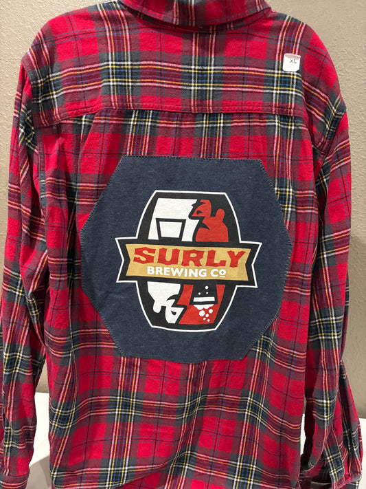 Surly Brewing Flannel Red XL