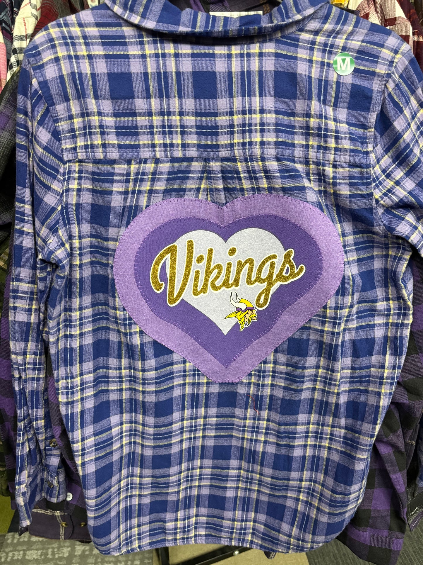 Minnesota Vikings Flannel women's medium