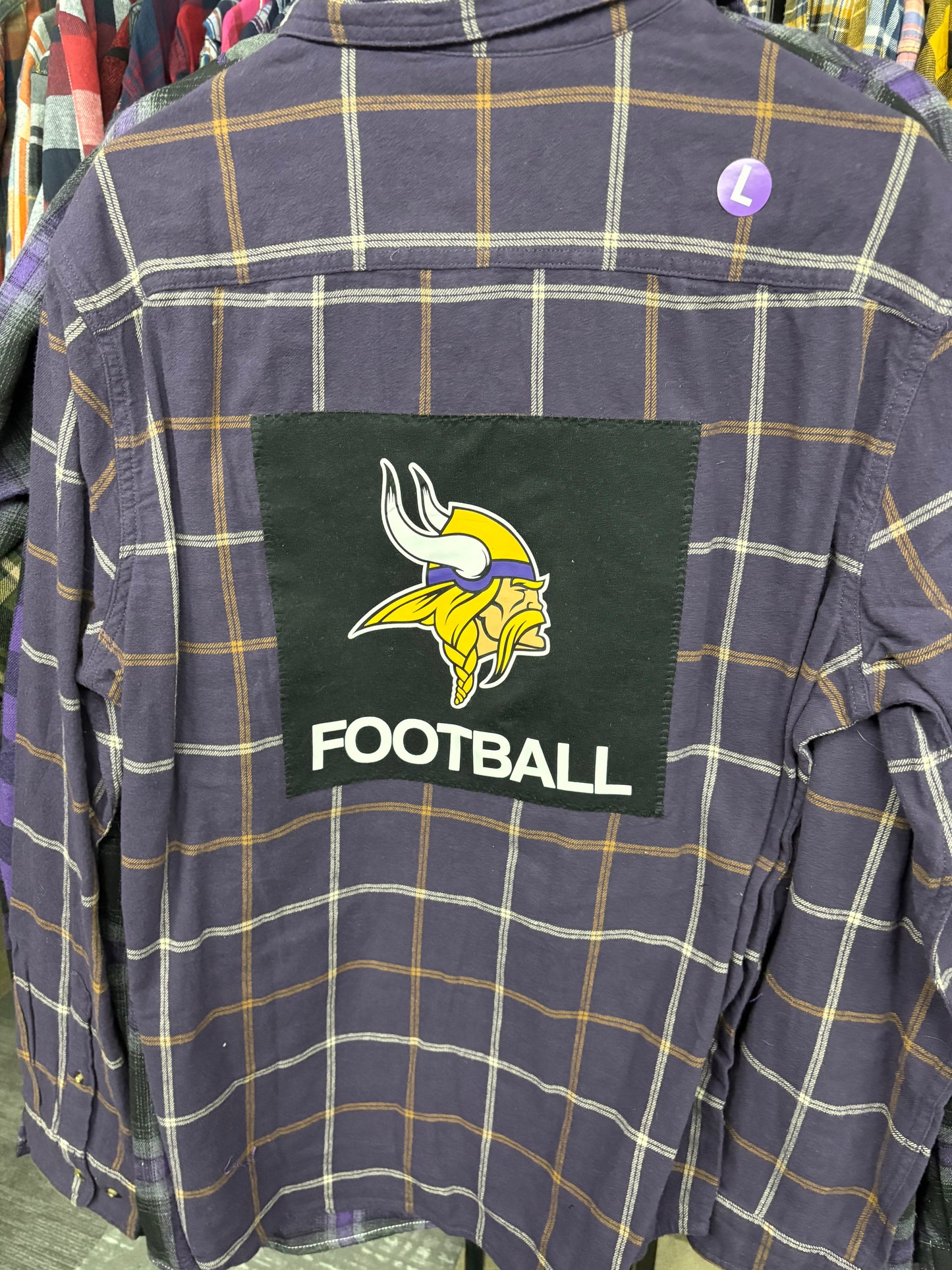 Minnesota Vikings Flannel Large