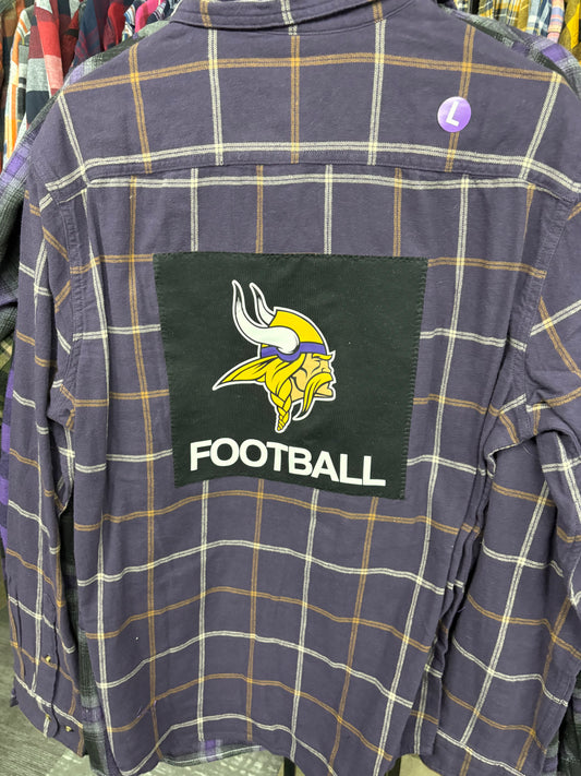 Minnesota Vikings Flannel Large