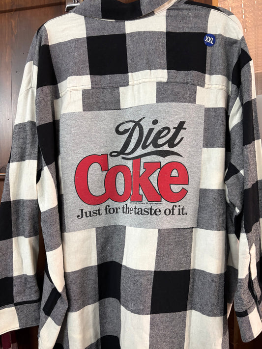 Diet Coke Flannel