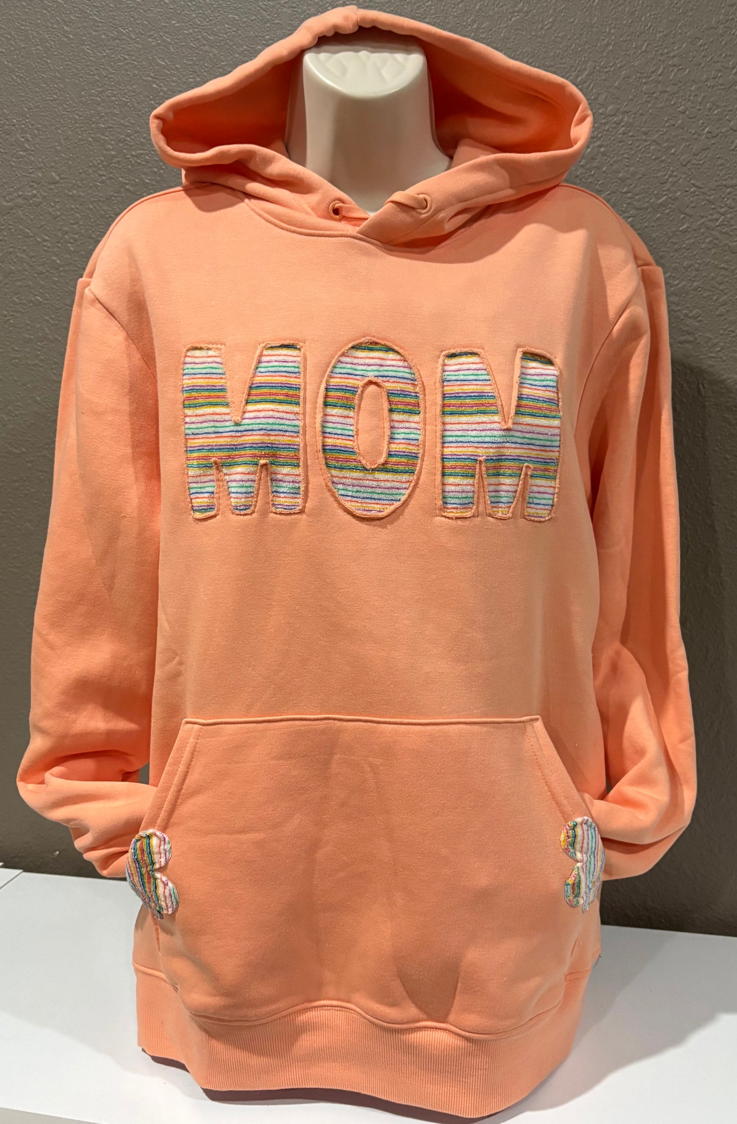 Mom Sweatshirt peach