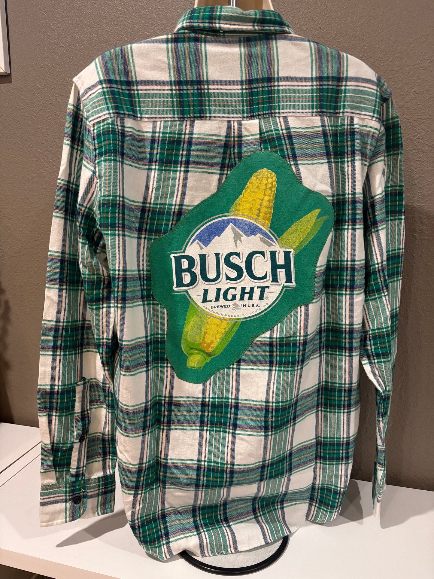 Busch light corn flannel Medium