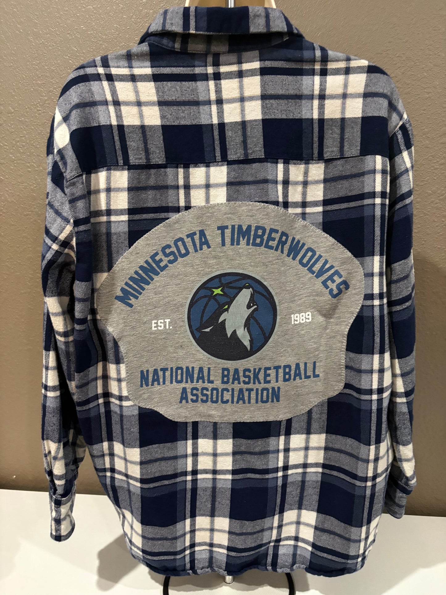 MN Timberwolves Flannel Medium