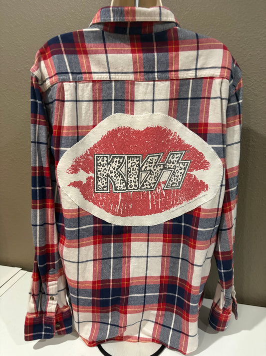 Kiss Red/Blue Large