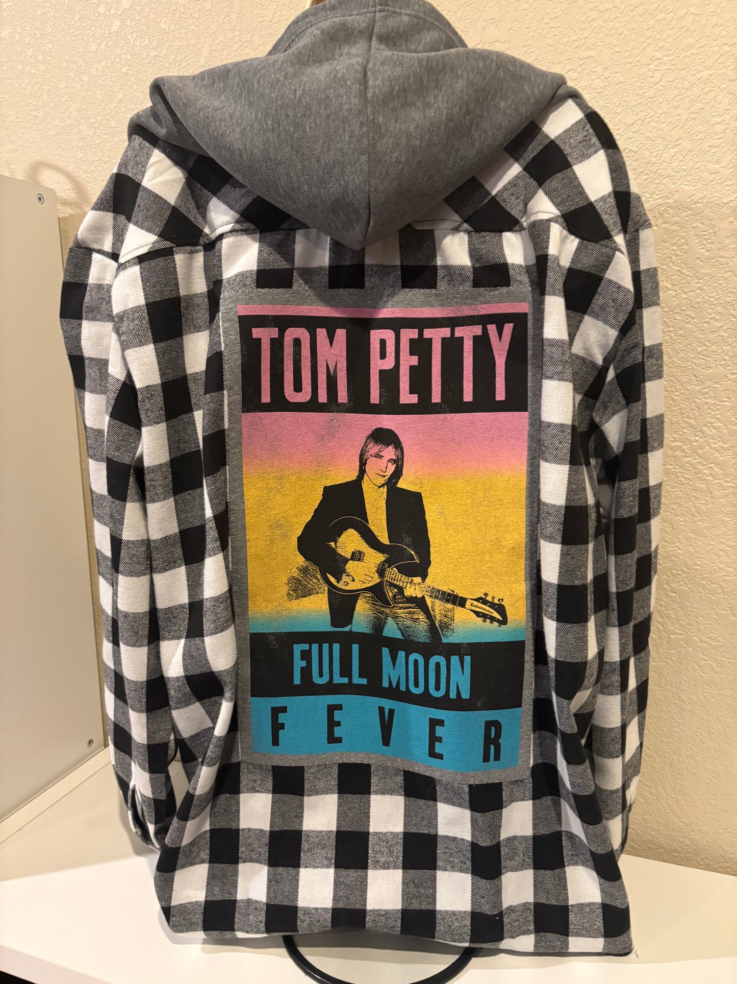 Tom Petty hoodie flannel 2X