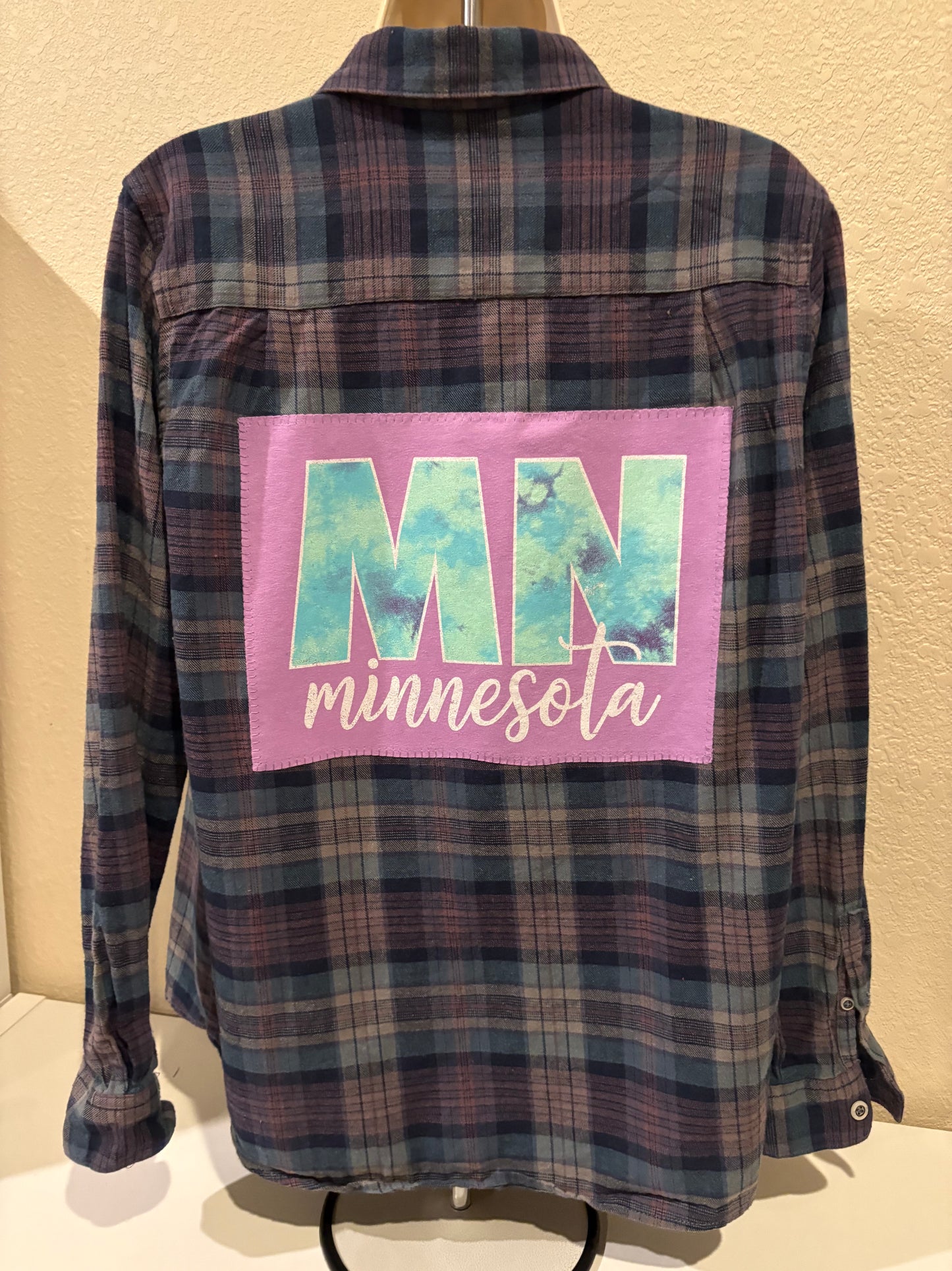 Purple Minnesota Flannel
