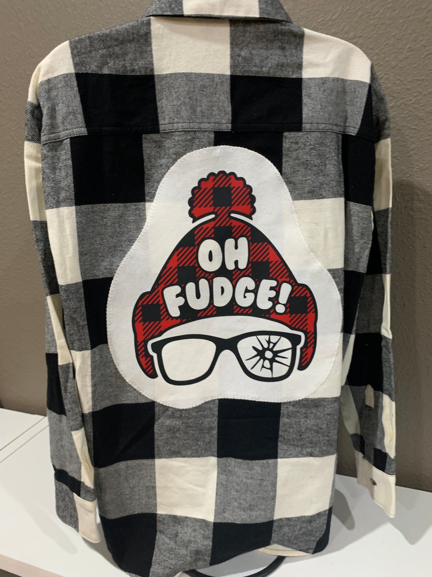 Oh Fudge!  Christmas Story Flannel
