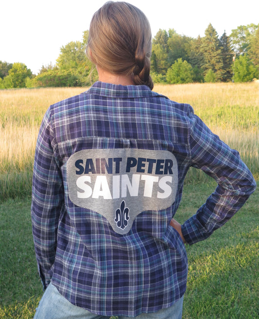 Vintage Flannel STP Saints